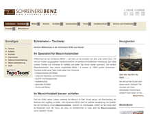 Tablet Screenshot of handwerk-benz.de